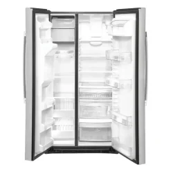 GE Appliances GE 21.8 Cu Ft 36 In Refrigerator Side by side - GZS22IYNFS
