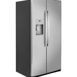 GE Appliances GE 21.8 Cu Ft 36 In Refrigerator Side by side - GZS22IYNFS