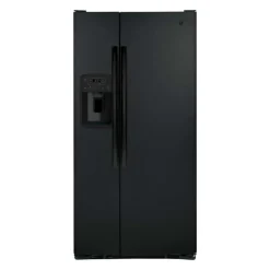 GE Appliances GE 23.2 Cu Ft 33 In Refrigerator Side by side - GSS23GGPBB