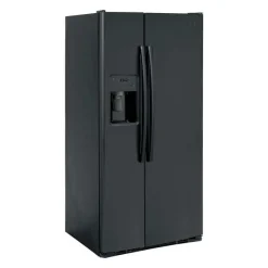 GE Appliances GE 23.2 Cu Ft 33 In Refrigerator Side by side - GSS23GGPBB
