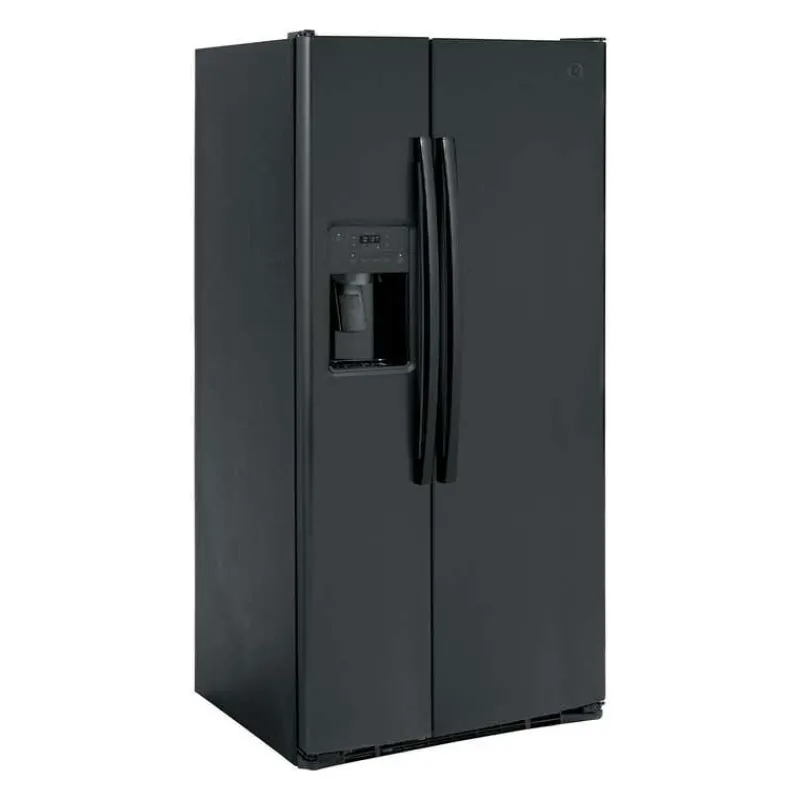 GE Appliances GE 23.2 Cu Ft 33 In Refrigerator Side by side - GSS23GGPBB