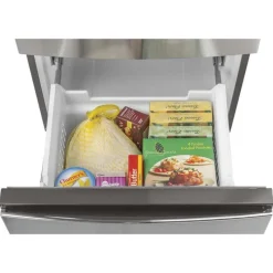 GE Appliances GE 11.9 Cu Ft 24 In Refrigerator Bottom Freezer - GLE12HSPSS