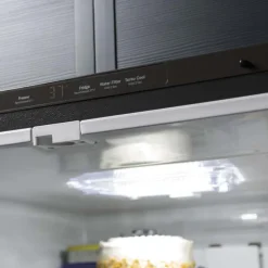 GE Appliances GE 24.8 Cu Ft 33 In Refrigerator Bottom Freezer - GDE25EYKFS