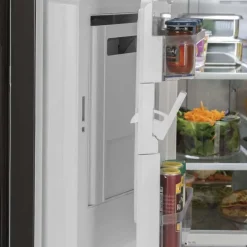 GE Appliances GE 26.7 Cu Ft 36 In Refrigerator Bottom Freezer, French door - GNE27JGMBB