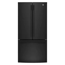 GE Appliances GE 18.6 Cu Ft 33 In Refrigerator Bottom Freezer - GWE19JGLBB