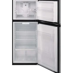 GE Appliances GE 11.6 Cu Ft 24 In Refrigerator Top Freezer - GPE12FSKSB