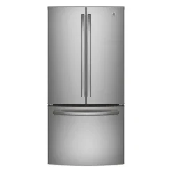 GE Appliances GE 24.8 Cu Ft 33 In Refrigerator Bottom Freezer, French door - GNE25DYRKFS