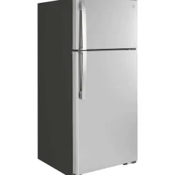 GE Appliances GE 16.6 Cu Ft 29 In Refrigerator Top Freezer - GTE17GSNRSS