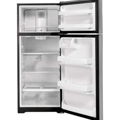 GE Appliances GE 16.6 Cu Ft 29 In Refrigerator Top Freezer - GTE17GSNRSS