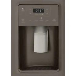 GE Appliances GE 21.8 Cu Ft 36 In Refrigerator Side by side - GZS22IMNES