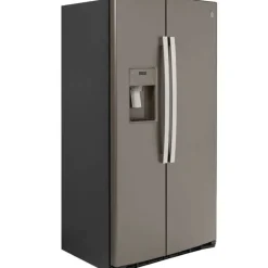 GE Appliances GE 21.8 Cu Ft 36 In Refrigerator Side by side - GZS22IMNES