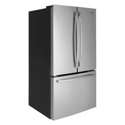 GE Appliances GE 27 Cu Ft 36 In Réfrigerator Bottom Freezer, French door - GNE27JYMFS