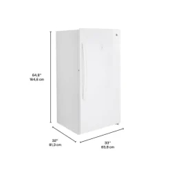 GE Appliances GE 17,3 cu ft freezer , Vertical, 33