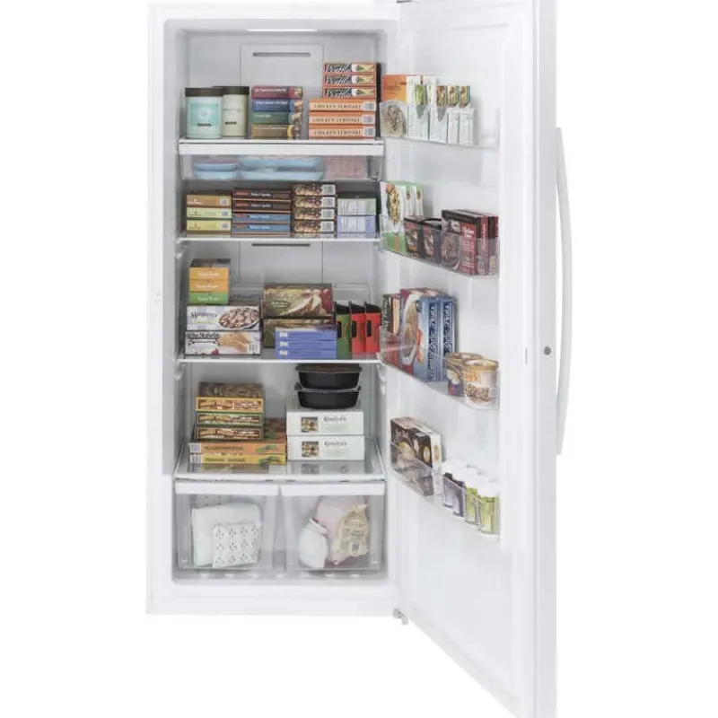 GE Appliances GE 21,7 Cu Ft Freezer , Vertical, 33" - FUF21DLRWW