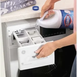 GE Appliances GE 2 in 1 dryer washer, , 24'', Front-Load - GFQ14ESSNWW