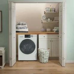GE Appliances GE 2 in 1 dryer washer, , 24'', Front-Load - GFQ14ESSNWW