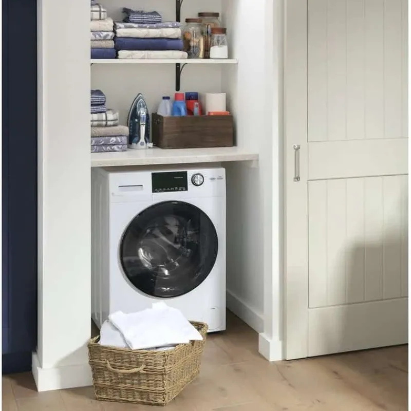 GE Appliances GE 2 in 1 dryer washer, , 24'', Front-Load - GFQ14ESSNWW