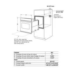 GE Appliances GE Built-In Wall Oven  30