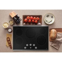 GE Appliances GE Cooktop Glass-Ceramic 30" Electric    - JEP5030STSS