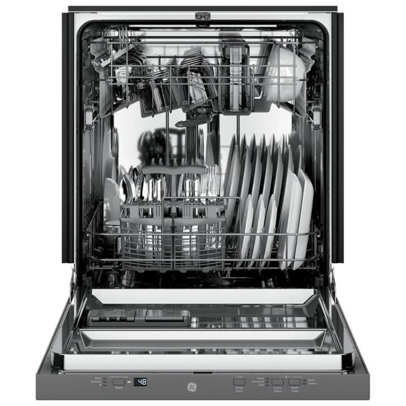 GE Appliances GE Dishwasher Built-In 24" 51dB - GDT226SILII