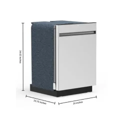 GE Appliances GE Dishwasher Built-In 24" 47dB - GBT600SSVFS