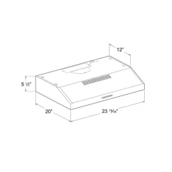 GE Appliances GE Hood Standard 30" , 310 CFM - JVX5300SJSSC