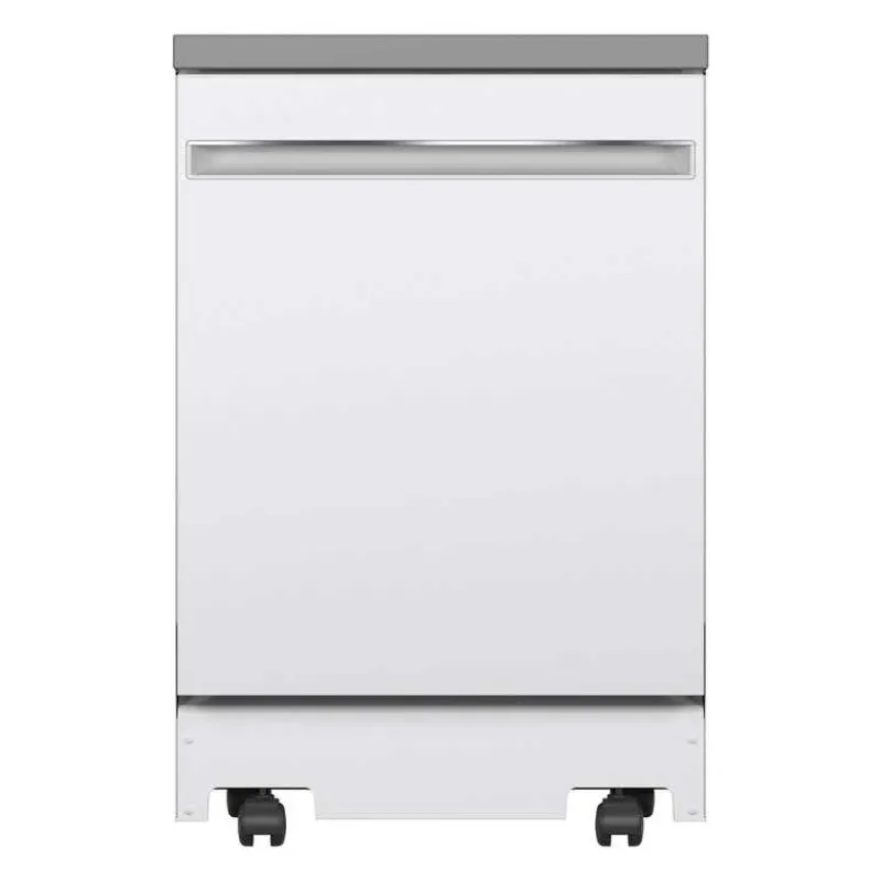 GE Appliances GE Portable Dishwasher Portable 24" 56dB - GPT225SGLWW