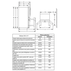 GE Profile 28,7 Cu Ft 36 In Refrigerator Bottom Freezer, French door - PGE29BYTFS