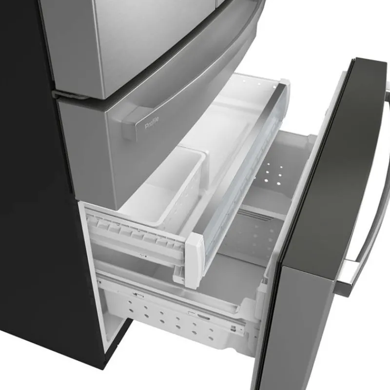 GE Profile 28,7 Cu Ft 36 In Refrigerator Bottom Freezer, French door - PGE29BYTFS