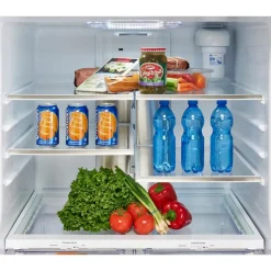 GE Profile 20.8 Cu Ft 30 In Refrigerator Bottom Freezer, French door - PNE21NMLKES