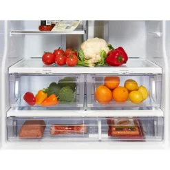 GE Profile 20.8 Cu Ft 30 In Refrigerator Bottom Freezer, French door - PNE21NMLKES