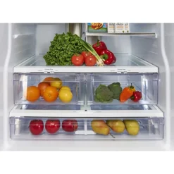 GE Profile 17,5 Cu Ft 33 In Refrigerator Bottom Freezer, French door - PYE18HYRCFS