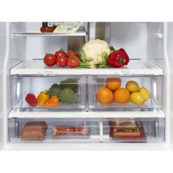 GE Profile 20,8 Cu Ft 30 In Refrigerator Bottom Freezer, French door - PNE21NYRKFS