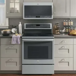 GE Profile 2.1 Cu Ft Microwave/Hood, , 400 - PVM2188SJC