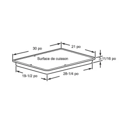GE Profile Cooktop Gas 30