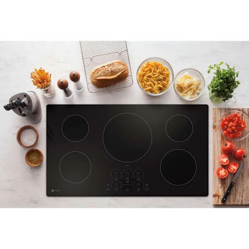 GE Profile Cooktop Glass-Ceramic 36" Electric - PHP7036DTBB