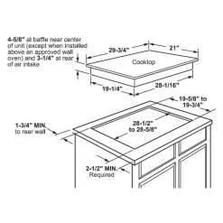 GE Profile Cooktop Glass-Ceramic 30