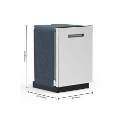 GE Profile Dishwasher Built-In 24" 42dB - PBT700SSVFS