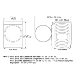GE Profile Washer & Dryer Kit, , Front-Load - PFW-PFD87