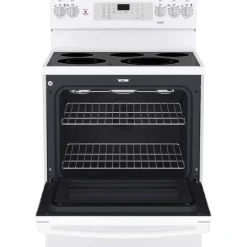 GE Appliances GE Range 30" Electric Glass-Ceramic - JCB840DVWW