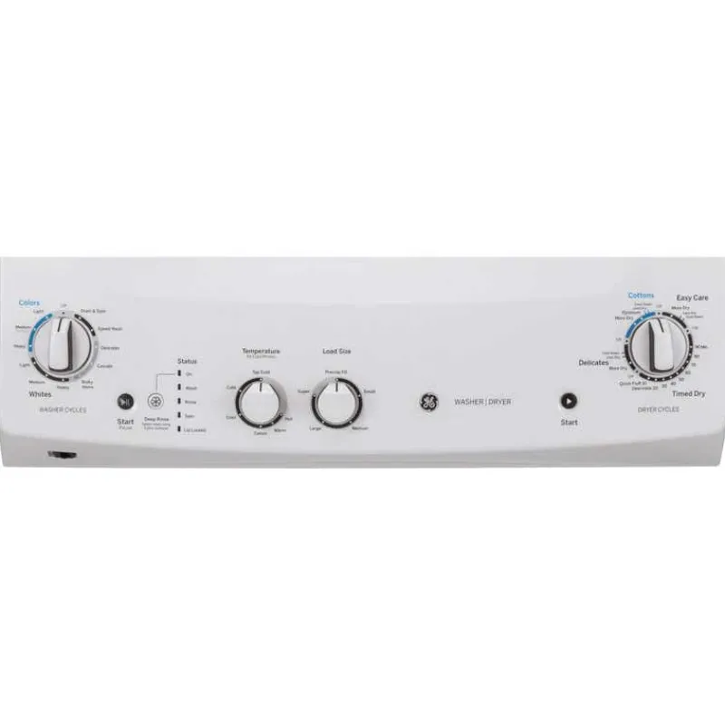 GE Appliances GE Spacemaker Laundry Center, , 24", Top-Load - GUD24ESMMWW