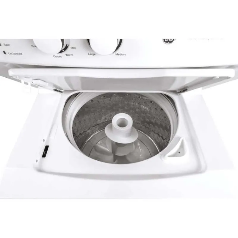 GE Appliances GE Spacemaker Laundry Center, , 24", Top-Load - GUD24ESMMWW