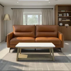 Genuine Full Leather Sofa