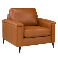 Sofa By Fancy Genuine Leather Armchair - Cognac