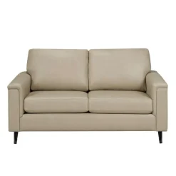 Sofa By Fancy Genuine Leather Loveseat -