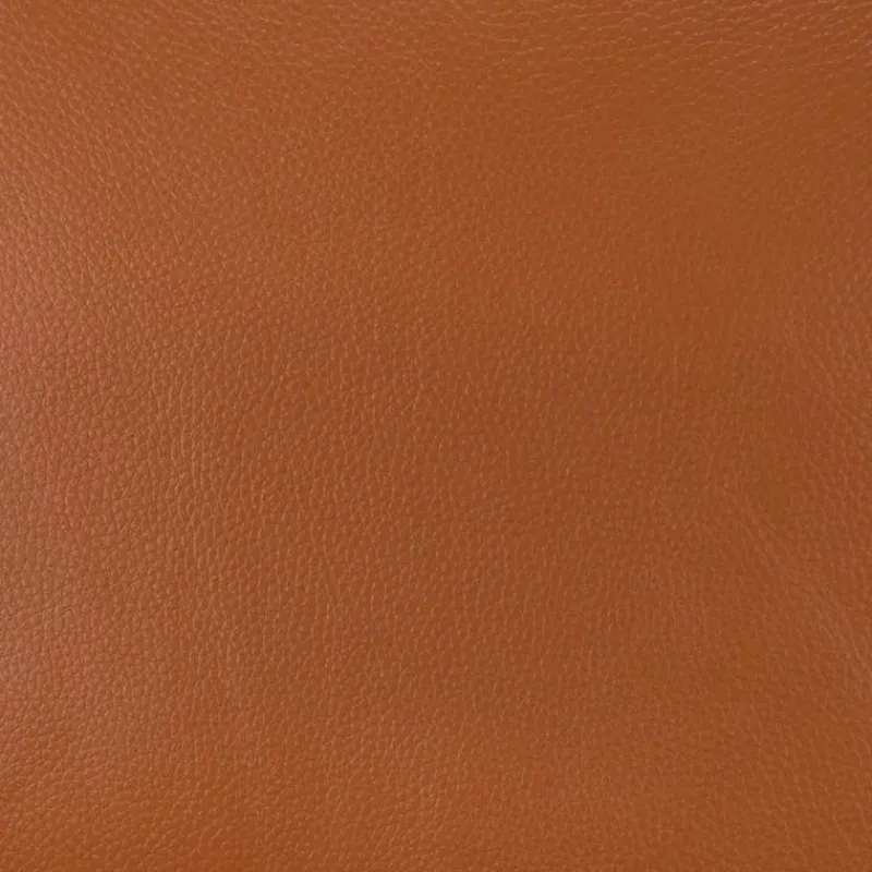 Sofa By Fancy Genuine Leather Ottoman with Storage - Cognac