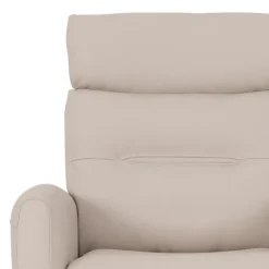 Genuine Leather Power Recliner -