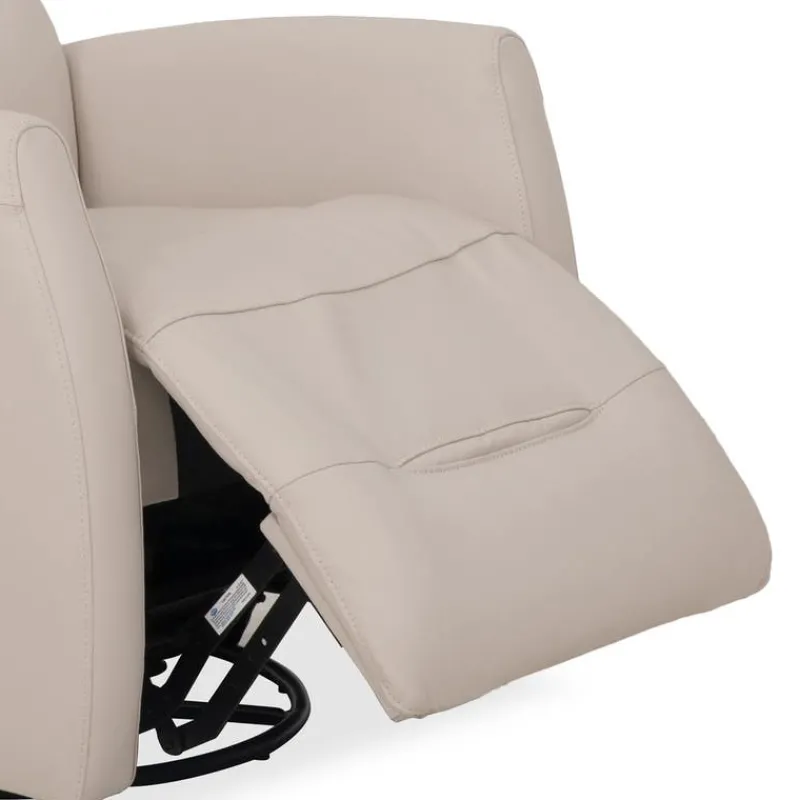 Genuine Leather Power Recliner -