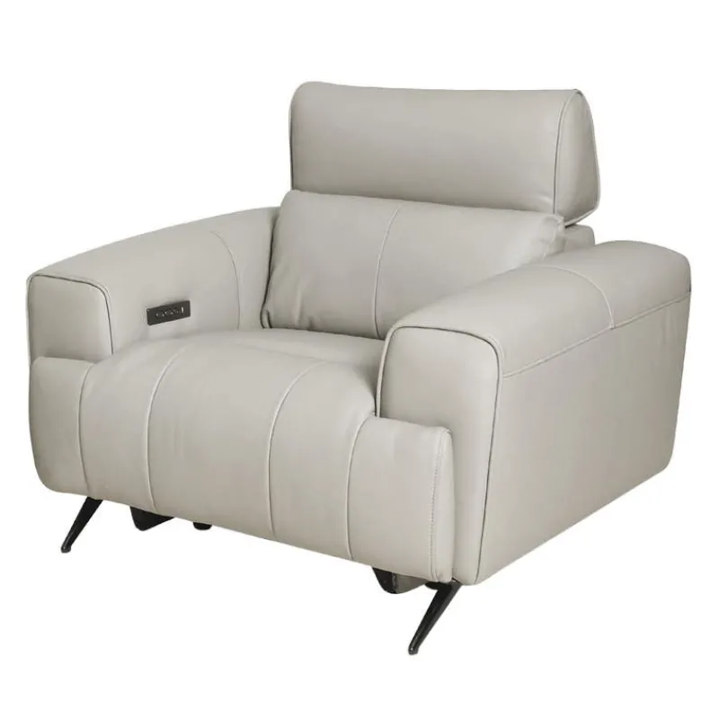 Genuine Leather Power Recliner