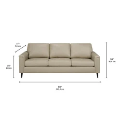 Sofa By Fancy Genuine Leather Sofa -